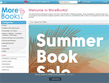 Tablet Screenshot of morebooks.de
